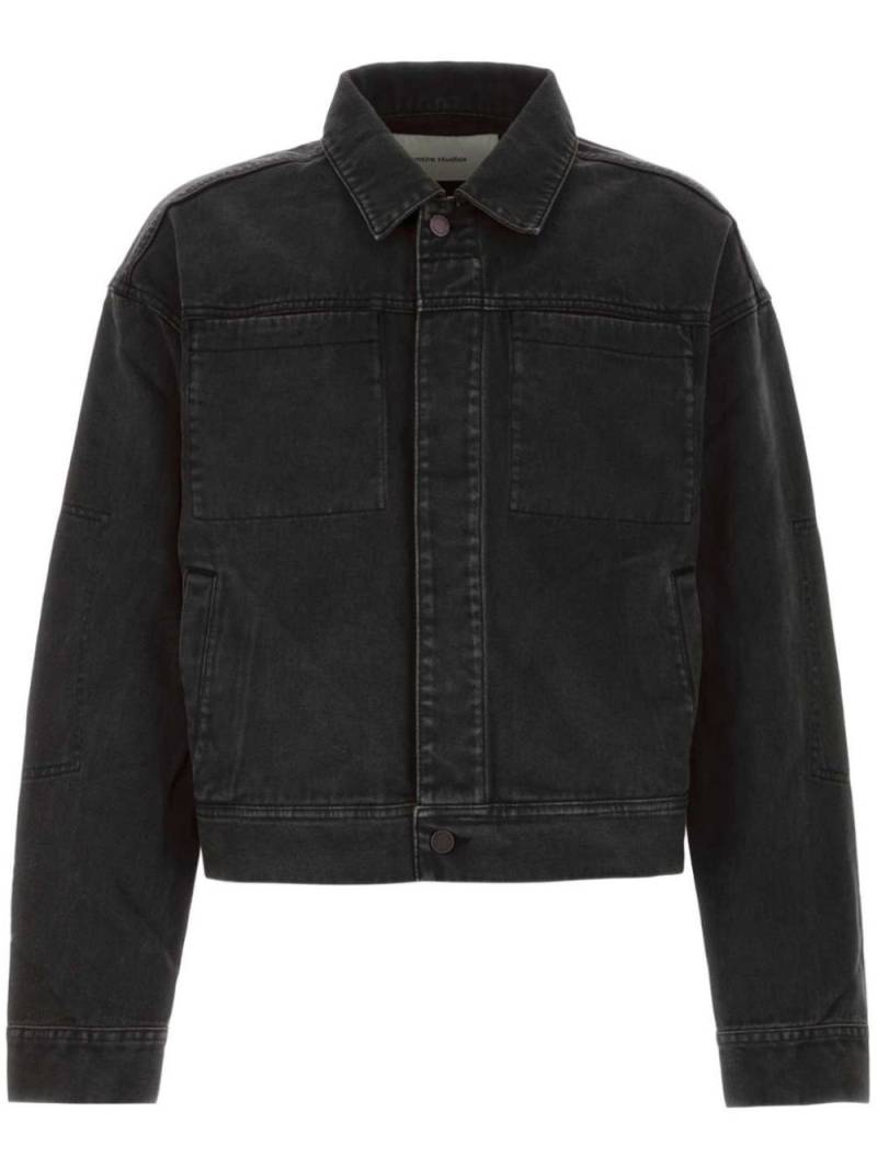 ENTIRE STUDIOS denim jacket - Black von ENTIRE STUDIOS