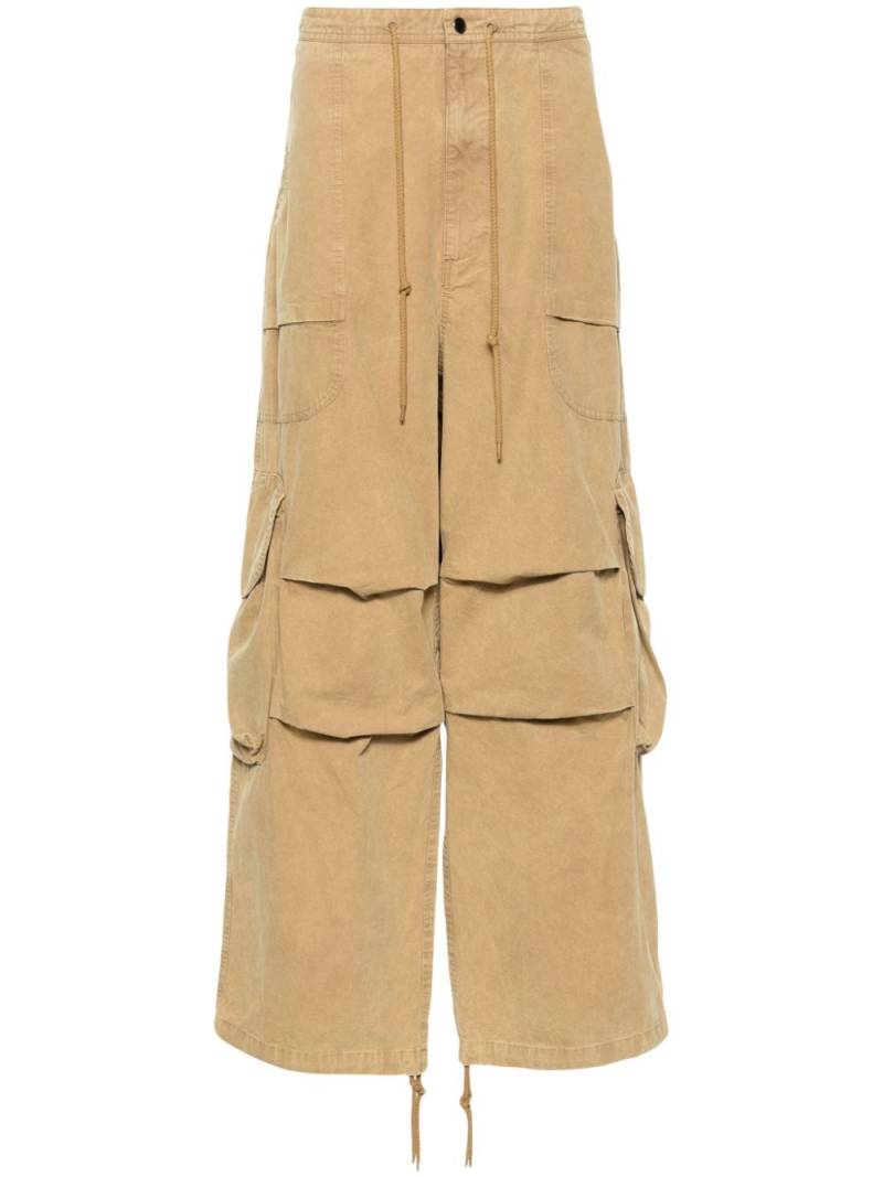 ENTIRE STUDIOS distressed-effect cargo trousers - Neutrals von ENTIRE STUDIOS