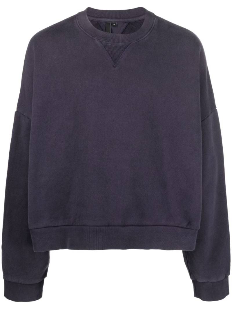 ENTIRE STUDIOS drop-shoulder crew-neck sweatshirt - Blue von ENTIRE STUDIOS