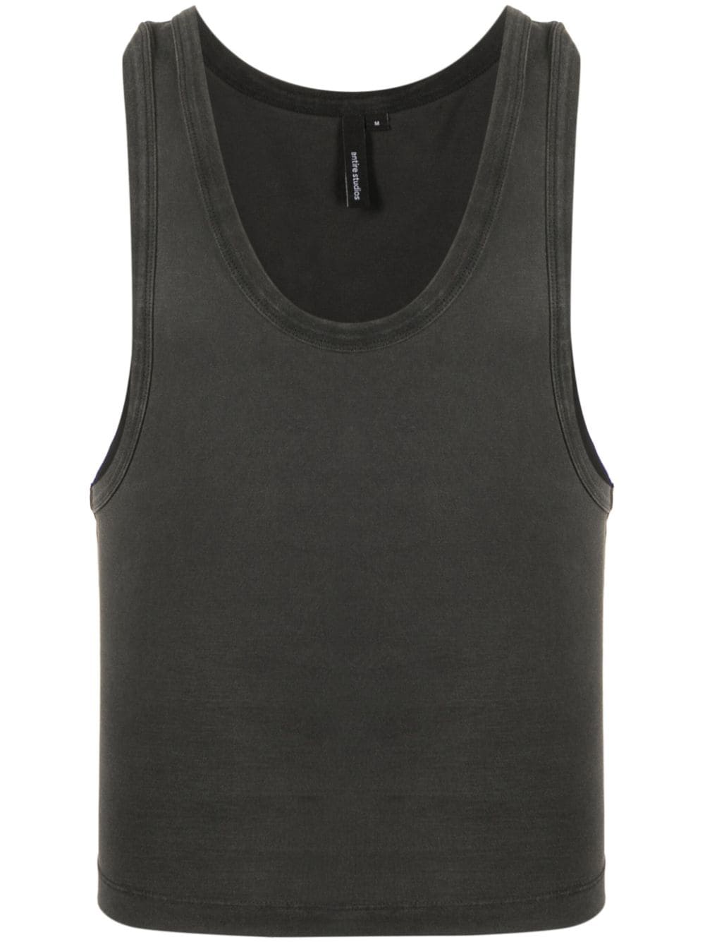 ENTIRE STUDIOS faded-effect tank top - Black von ENTIRE STUDIOS