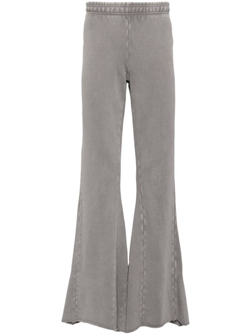 ENTIRE STUDIOS heavy flared trousers - Grey von ENTIRE STUDIOS