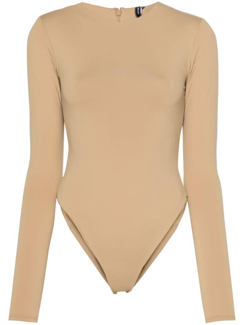 ENTIRE STUDIOS long-sleeved bodysuit - Neutrals von ENTIRE STUDIOS