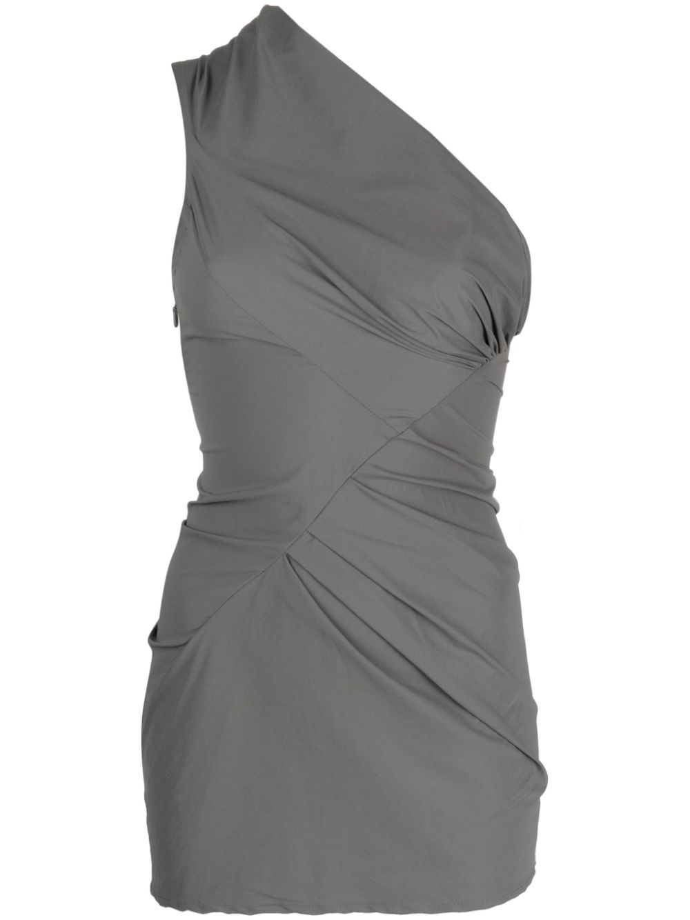 ENTIRE STUDIOS one-shoulder minidress - Grey von ENTIRE STUDIOS