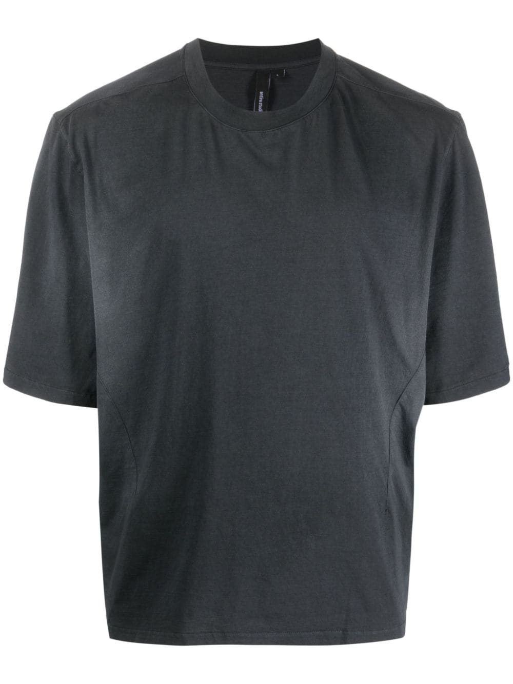 ENTIRE STUDIOS short-sleeved cotton T-shirt - Black von ENTIRE STUDIOS