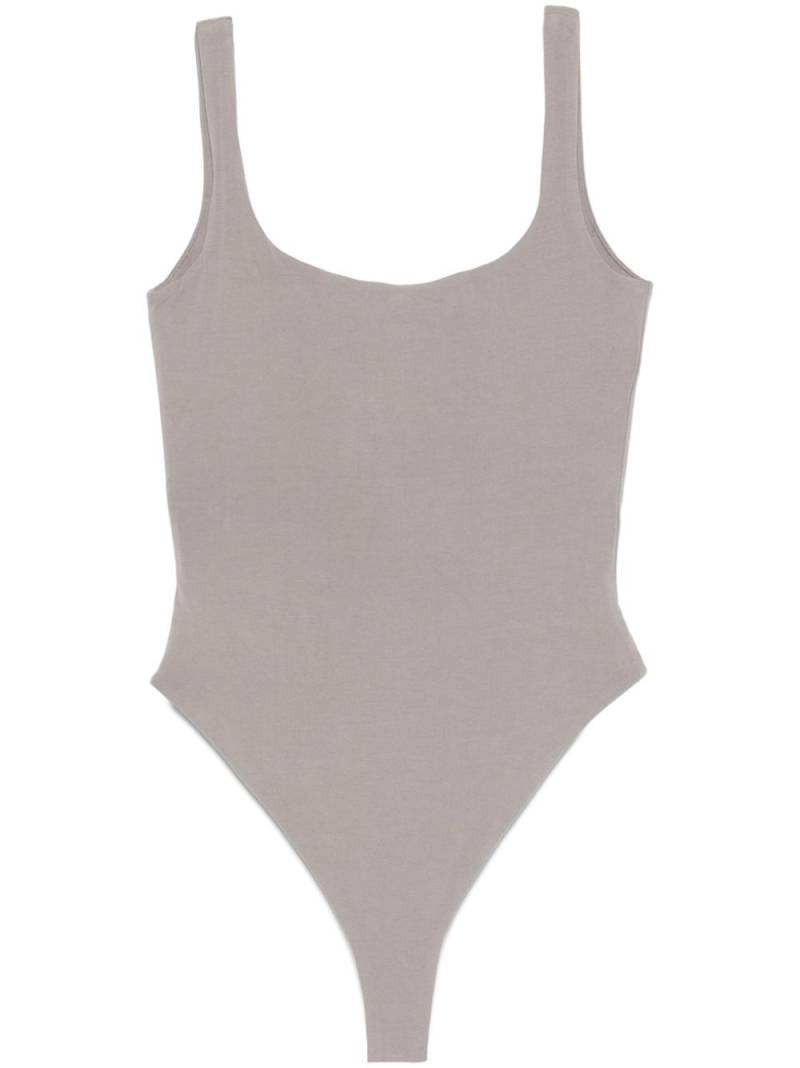 ENTIRE STUDIOS square-neck bodysuit - Grey von ENTIRE STUDIOS