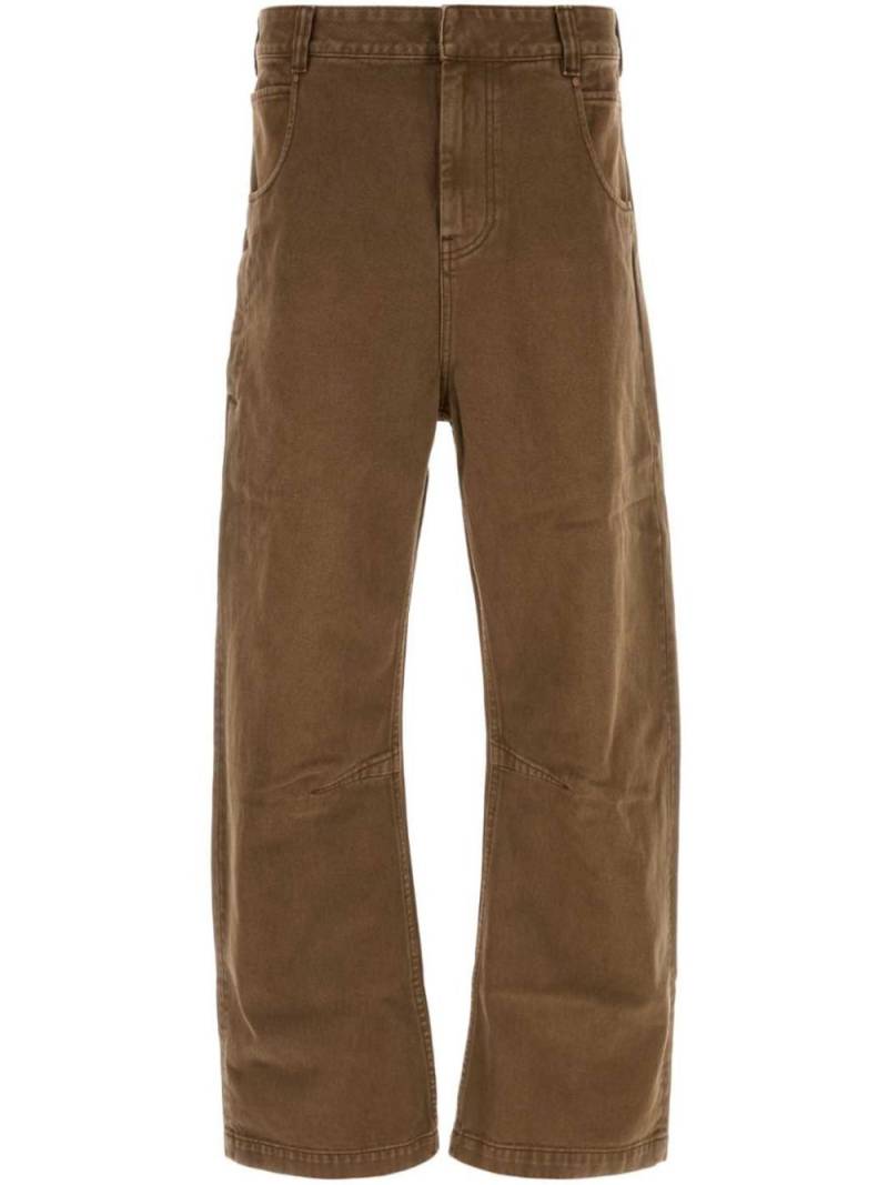 ENTIRE STUDIOS straight-leg jeans - Brown von ENTIRE STUDIOS