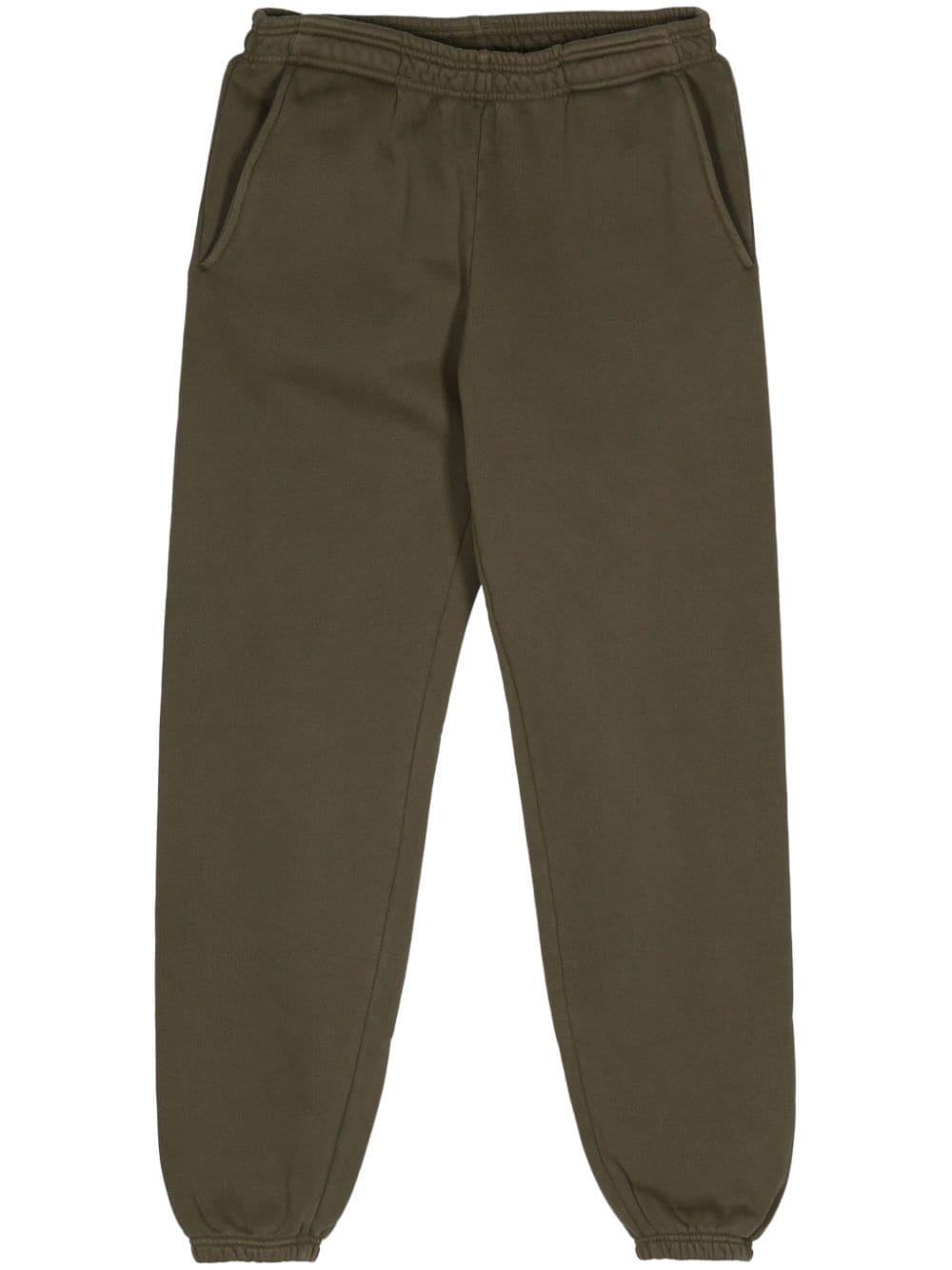 ENTIRE STUDIOS tapered organic cotton track pants - Green von ENTIRE STUDIOS