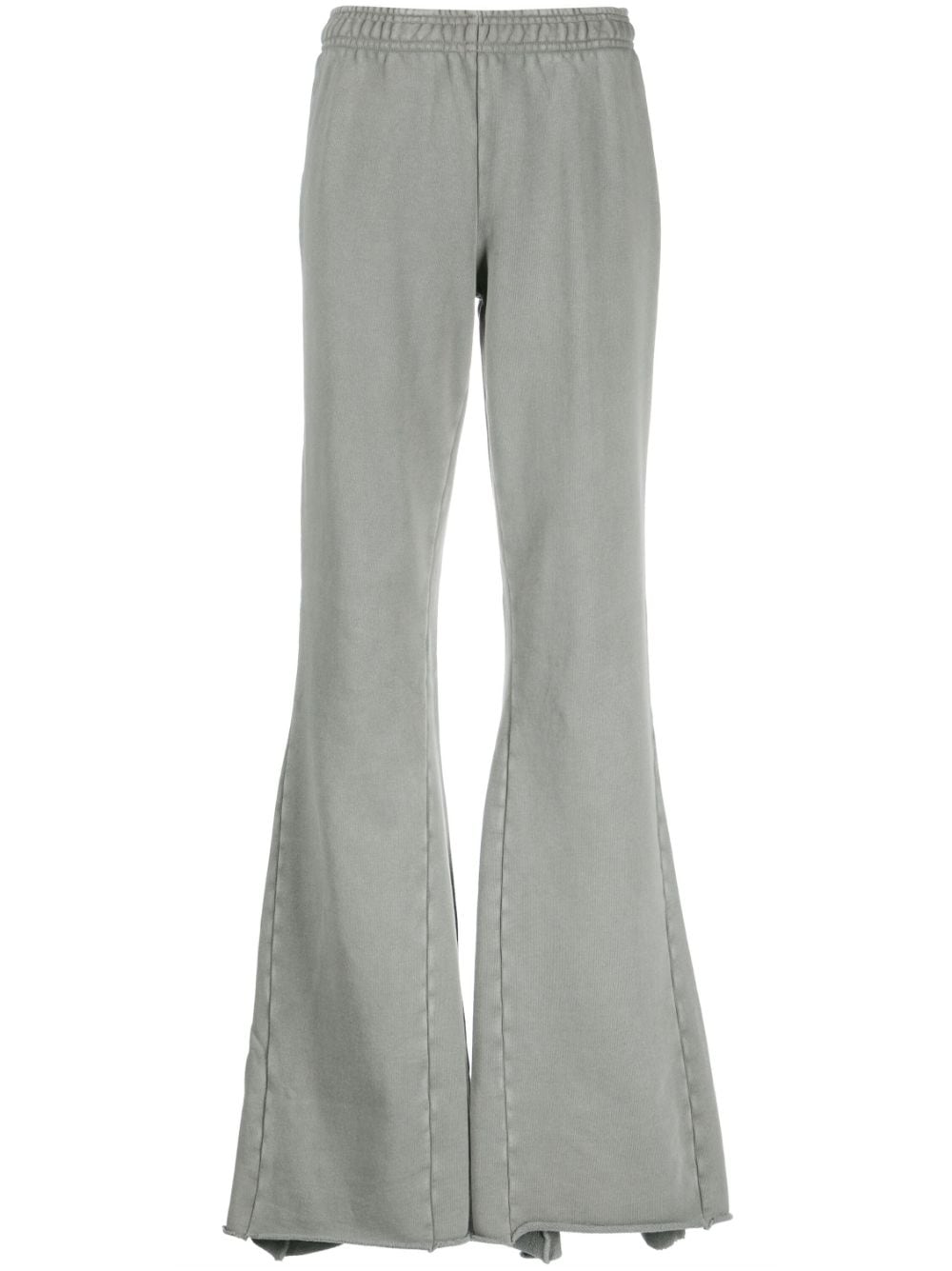 ENTIRE STUDIOS washed flared track pants - Grey von ENTIRE STUDIOS