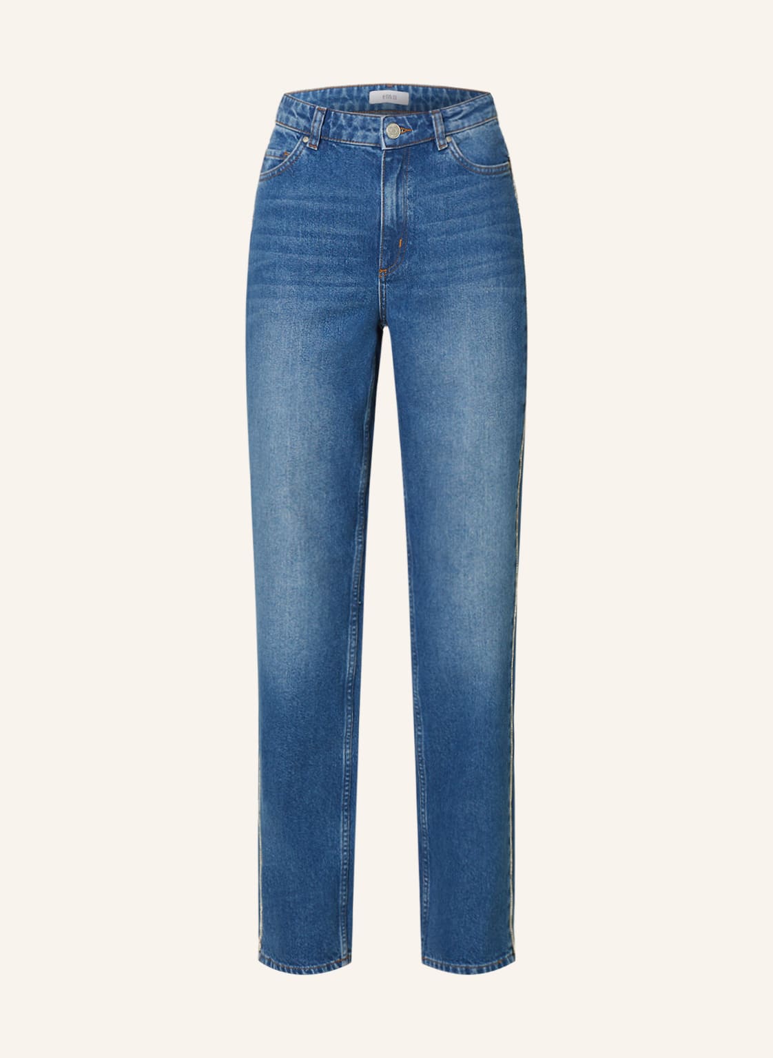 Envii Straight Jeans Enbree Mit Schmucksteinen blau Envii Straight Jeans Enbree Mit Schmucksteinen blau von ENVII