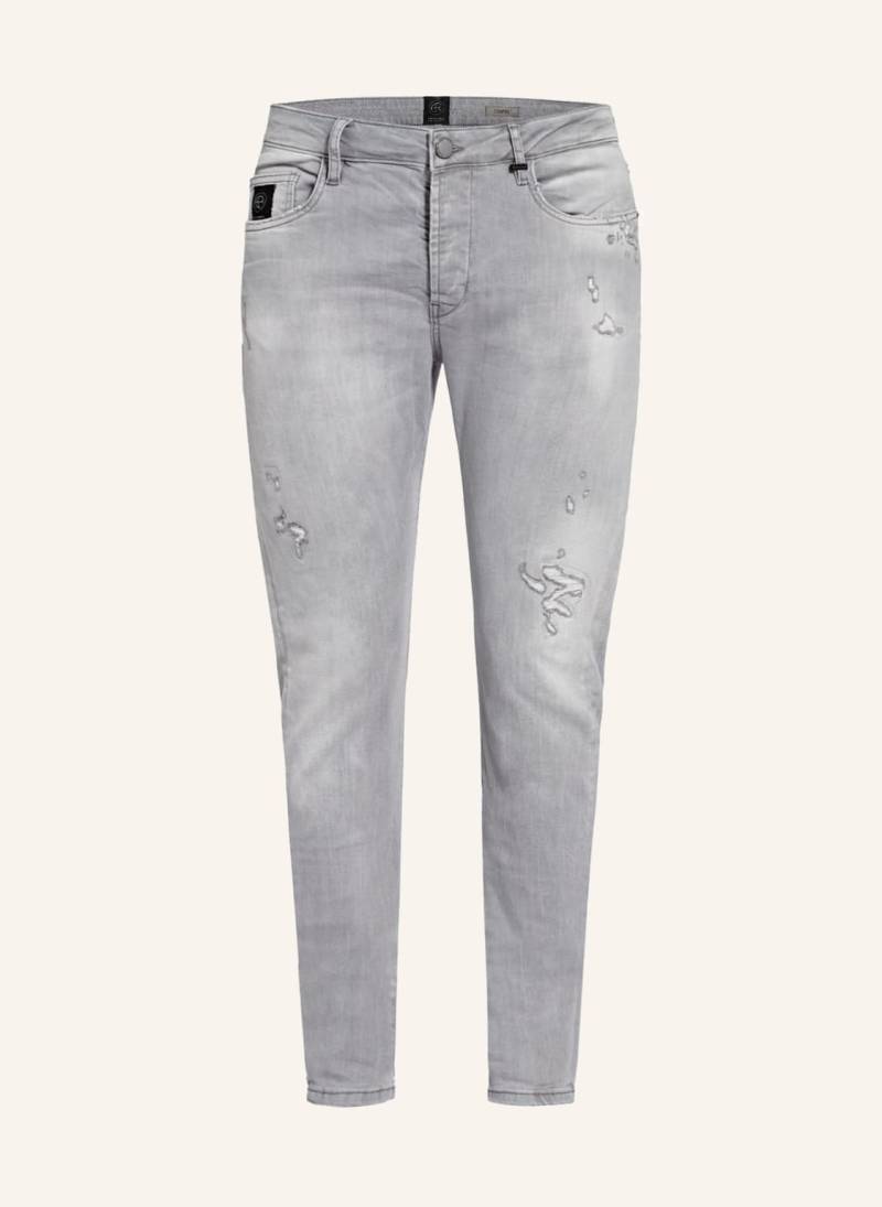 Elias Rumelis Destroyed Jeans Ernoel Tapered Fit grau von ELIAS RUMELIS