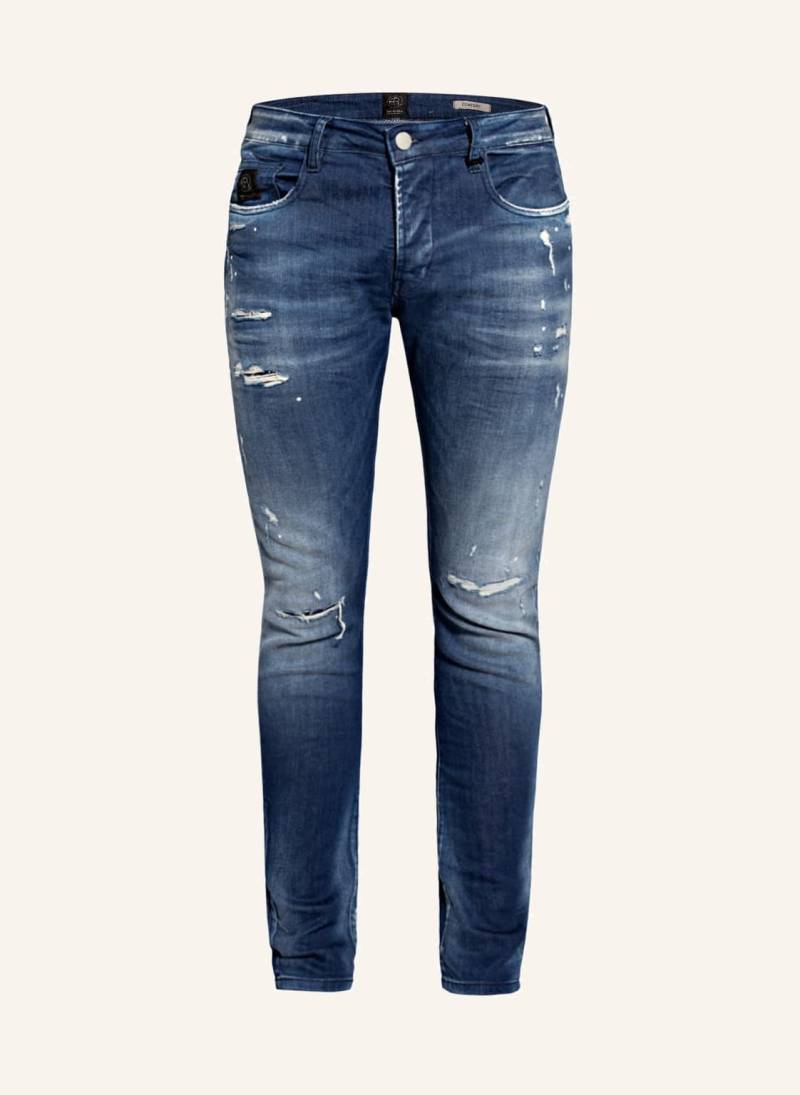 Elias Rumelis Destroyed Jeans Ernoel Comfort Fit blau von ELIAS RUMELIS