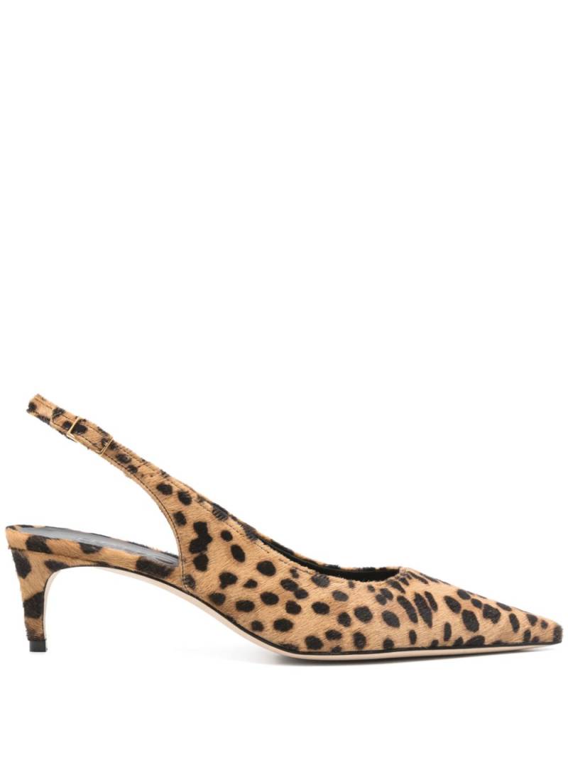 ERALDO 55mm leopard-print pumps - Neutrals von ERALDO