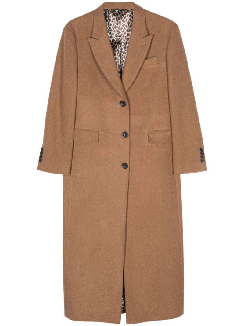 ERALDO bouclé coat - Brown von ERALDO