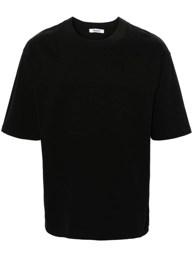 ERALDO crew-neck cotton T-shirt - Black von ERALDO