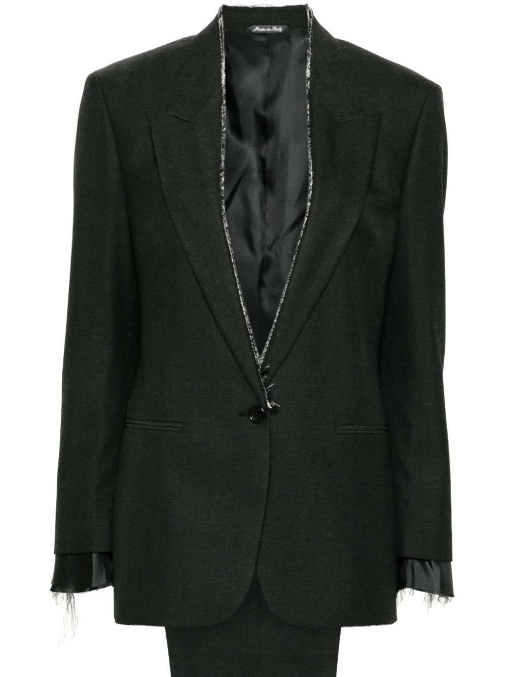 ERALDO herringbone-pattern suit - Black von ERALDO