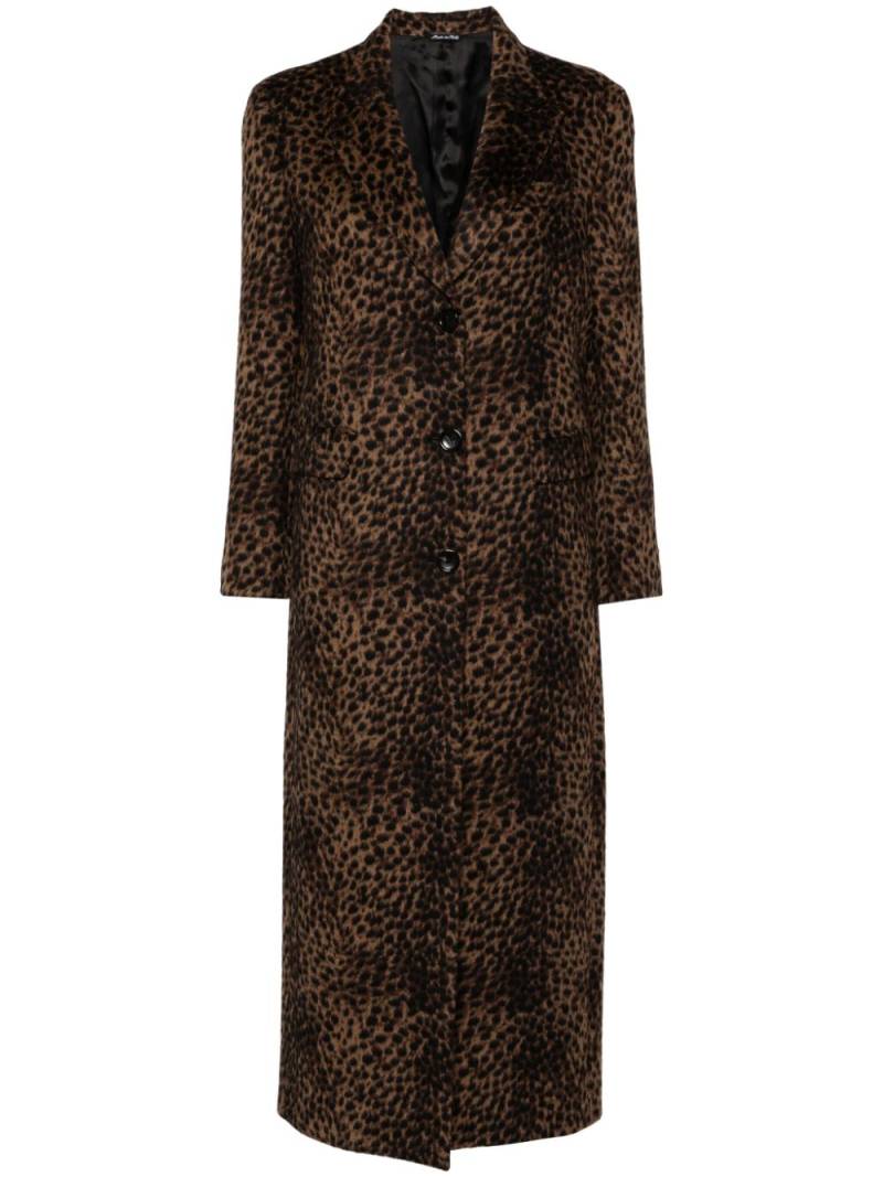 ERALDO leopard-print coat - Brown von ERALDO