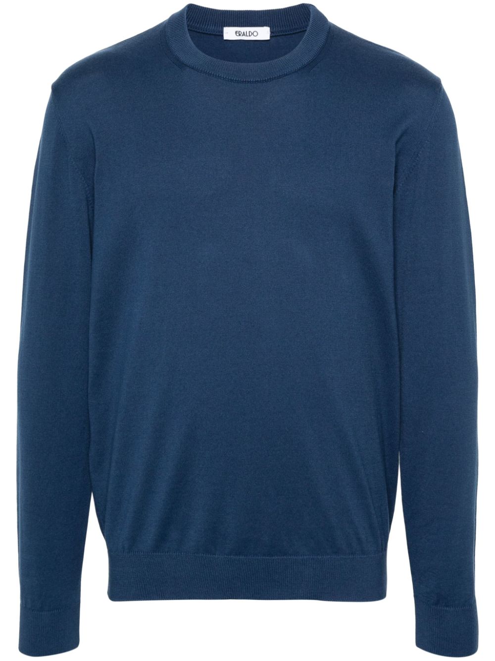 ERALDO long-sleeve cotton jumper - Blue von ERALDO