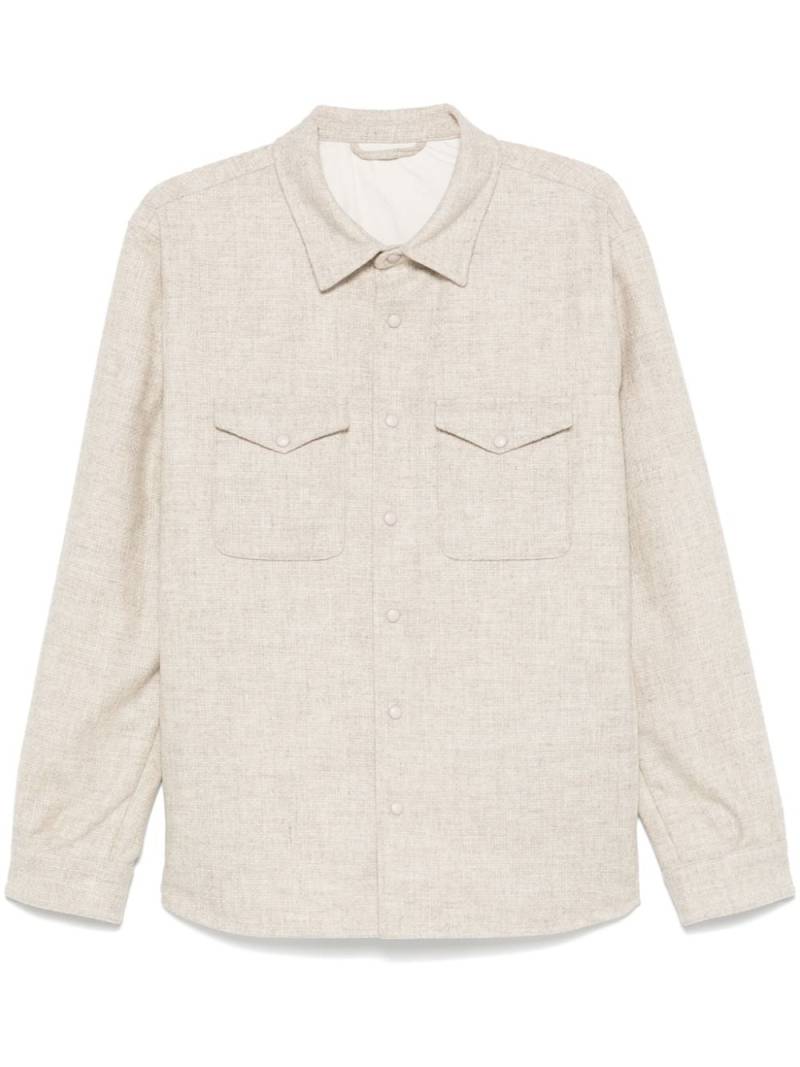 ERALDO padded shirt - Neutrals von ERALDO