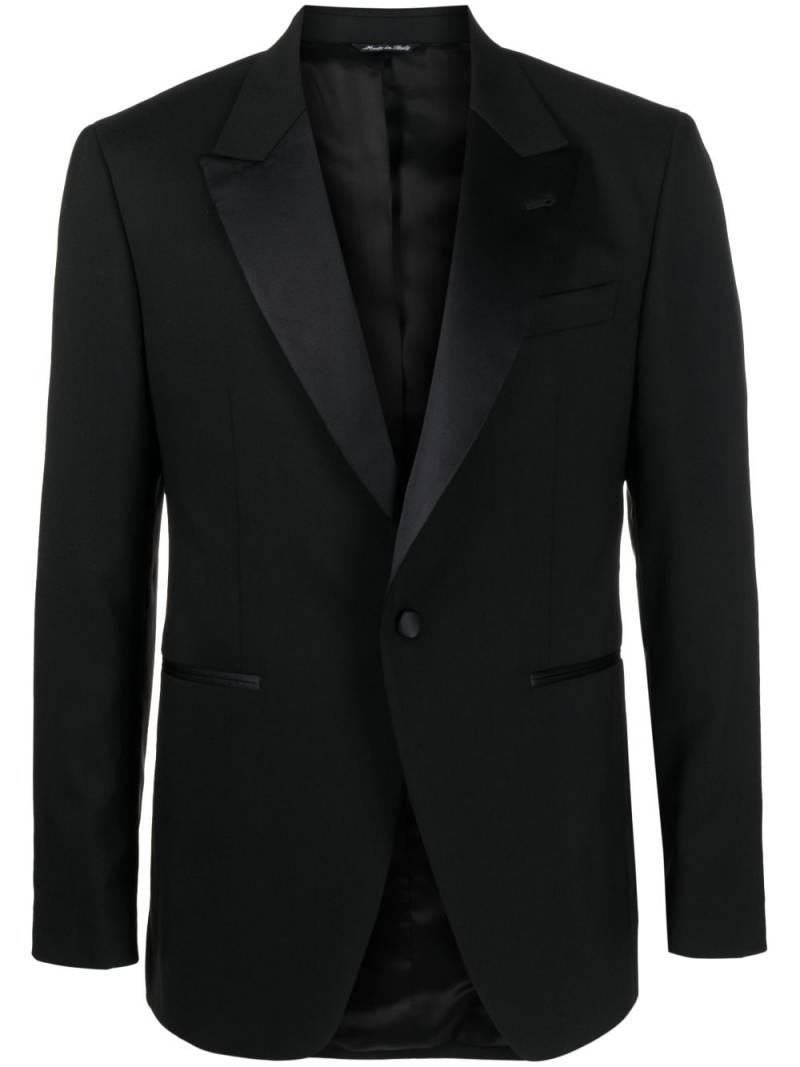 ERALDO single-breasted wool blazer - Black von ERALDO