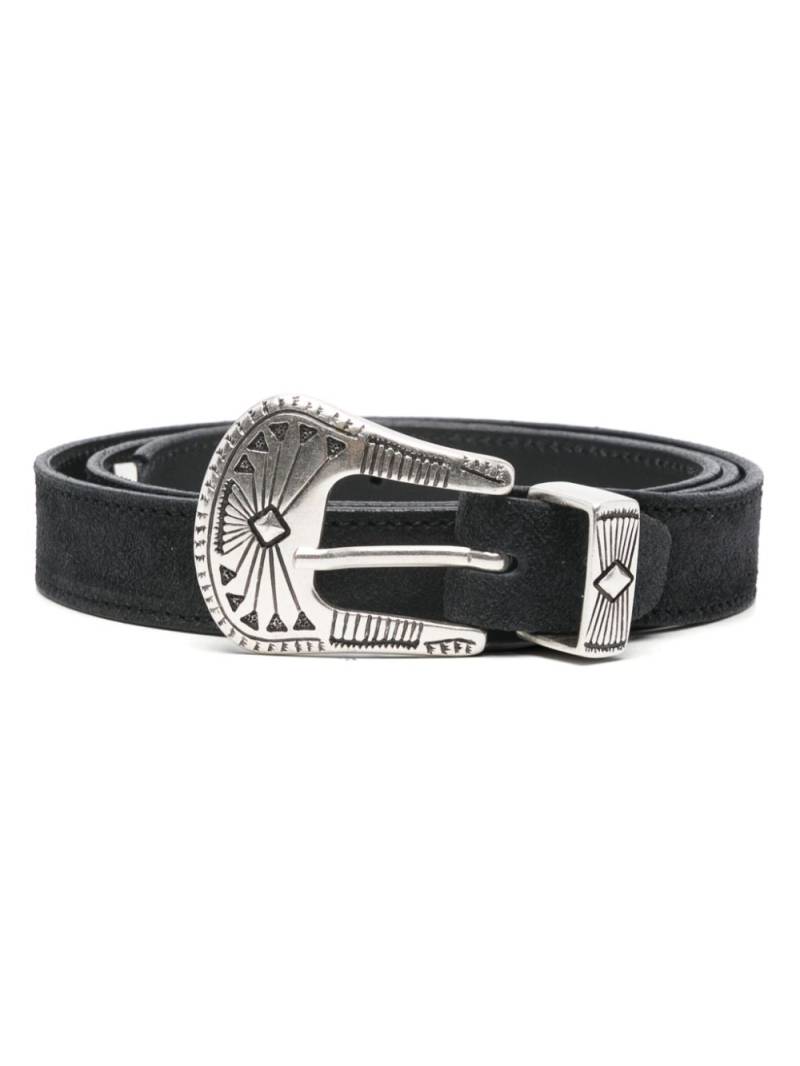 ERALDO suede belt - Black von ERALDO