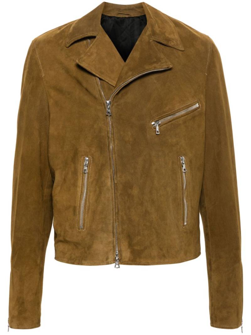 ERALDO suede biker jacket - Brown von ERALDO