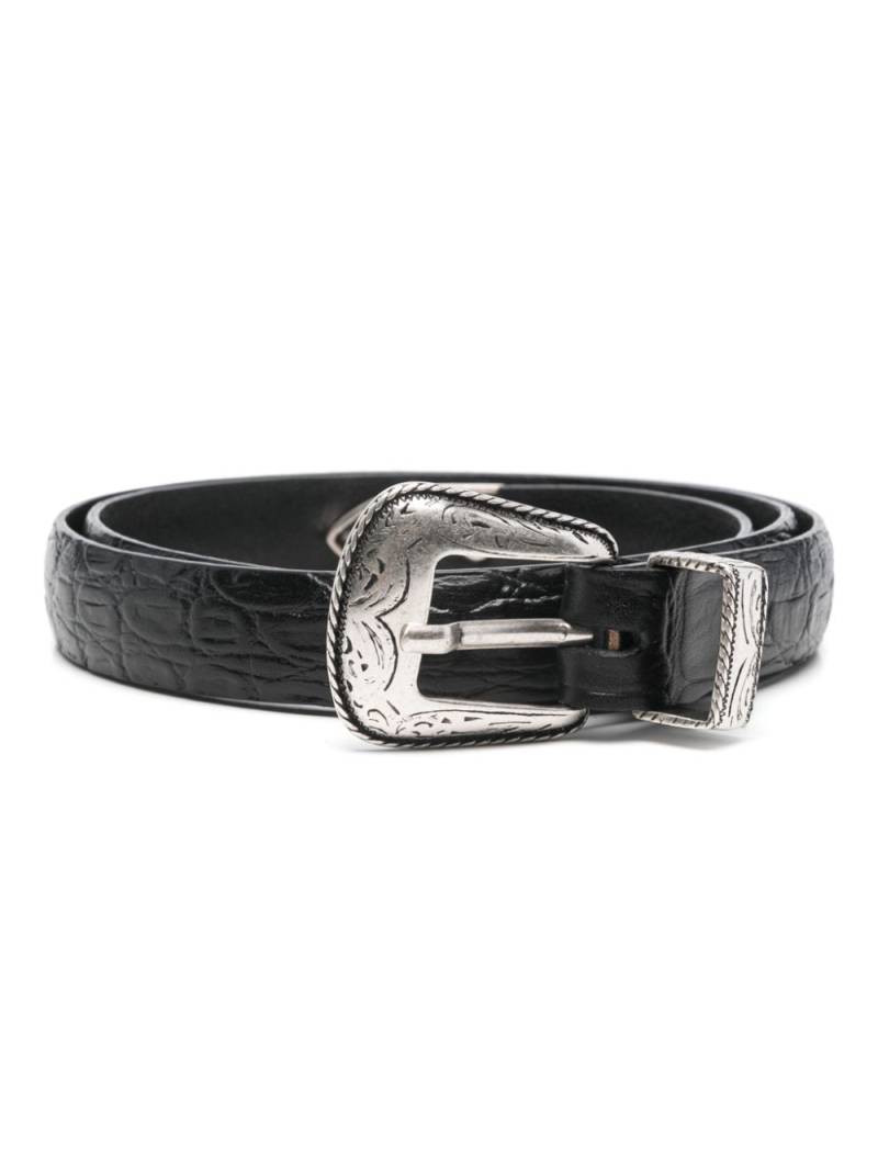 ERALDO textured belt - Black von ERALDO