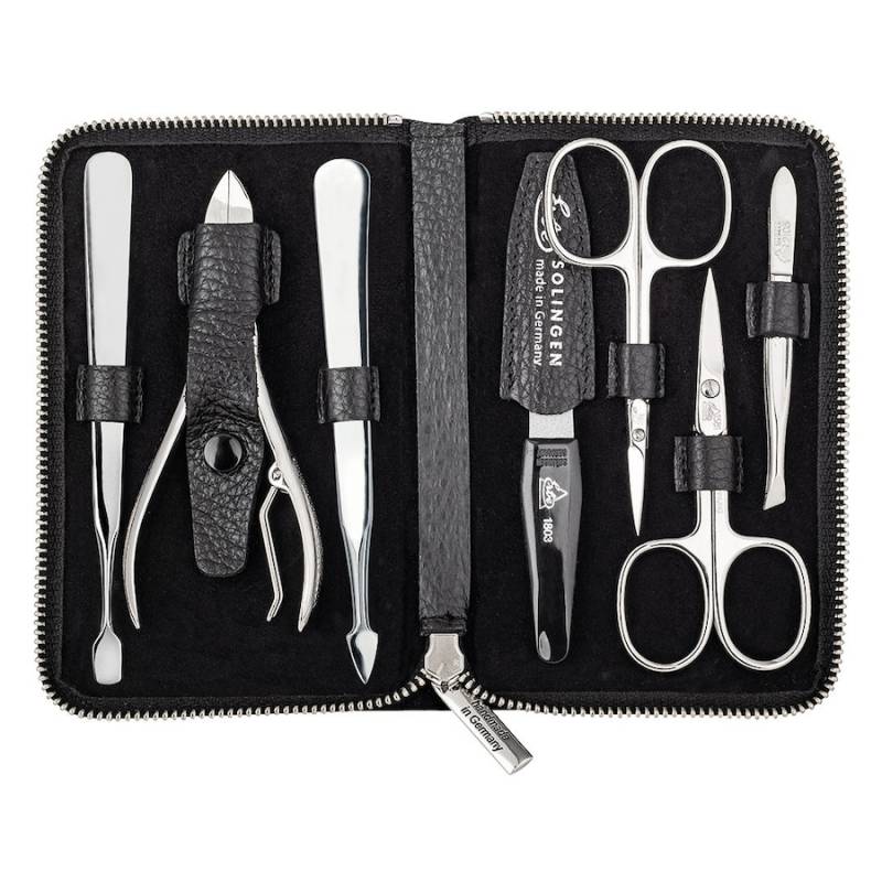 ERBE  ERBE Maniküre Set Reißverschluss-Etui Travel, schwarz, 7-tlg. nagelpflegeset 1.0 pieces von ERBE