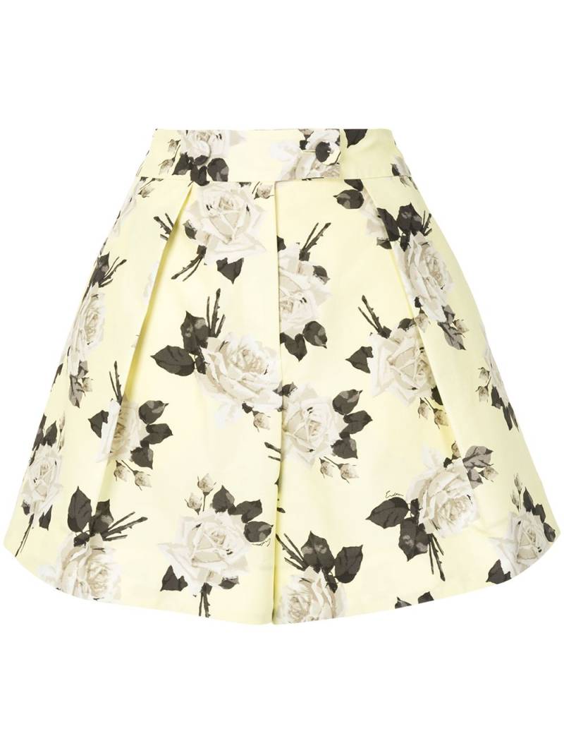 ERDEM floral-print tailored shorts - Multicolour von ERDEM