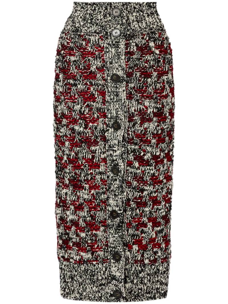 ERDEM pencil midi skirt - Black von ERDEM