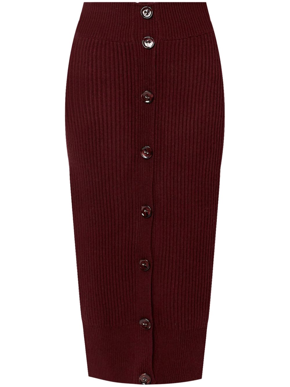 ERDEM pencil midi skirt - Red von ERDEM