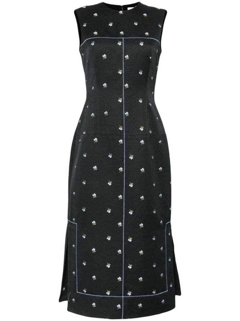 ERDEM sleeveless pencil dress - Black von ERDEM