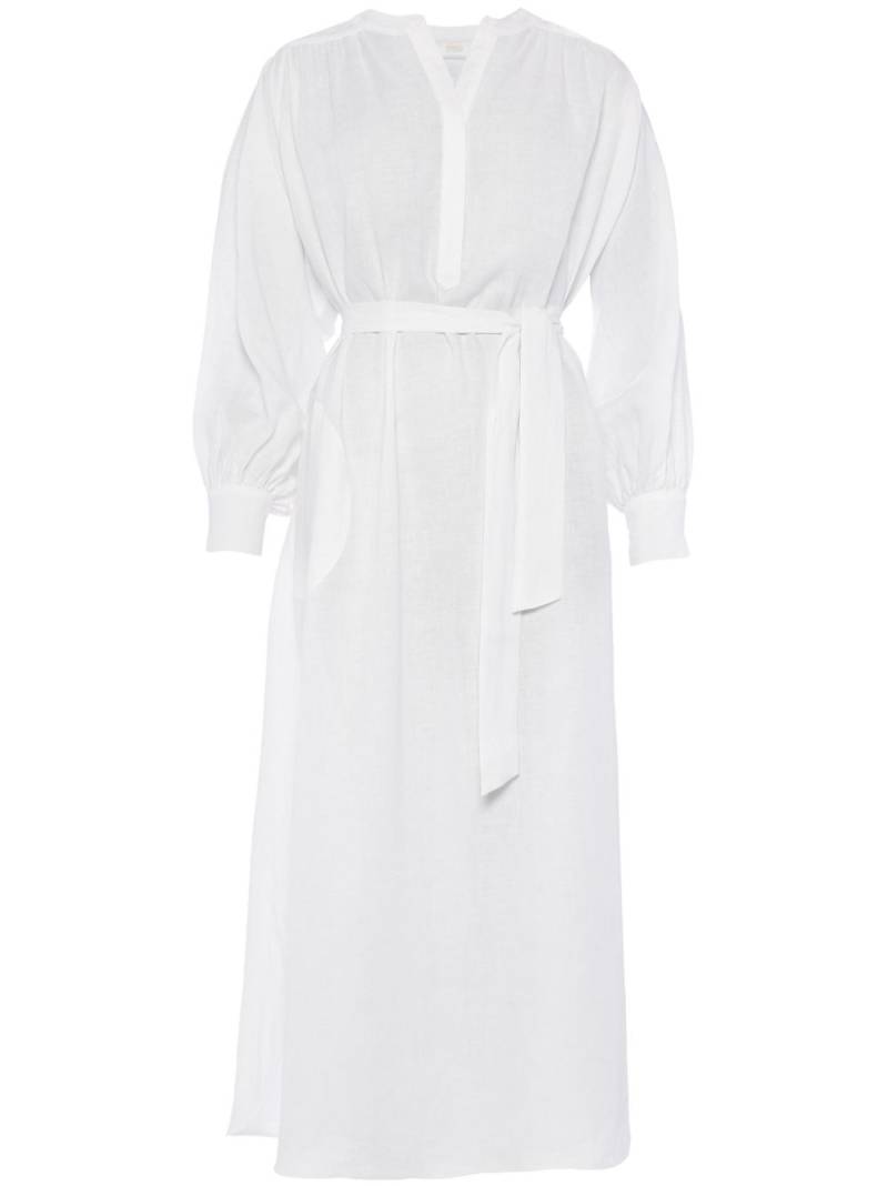 ERES Aimée linen maxi dress - White von ERES