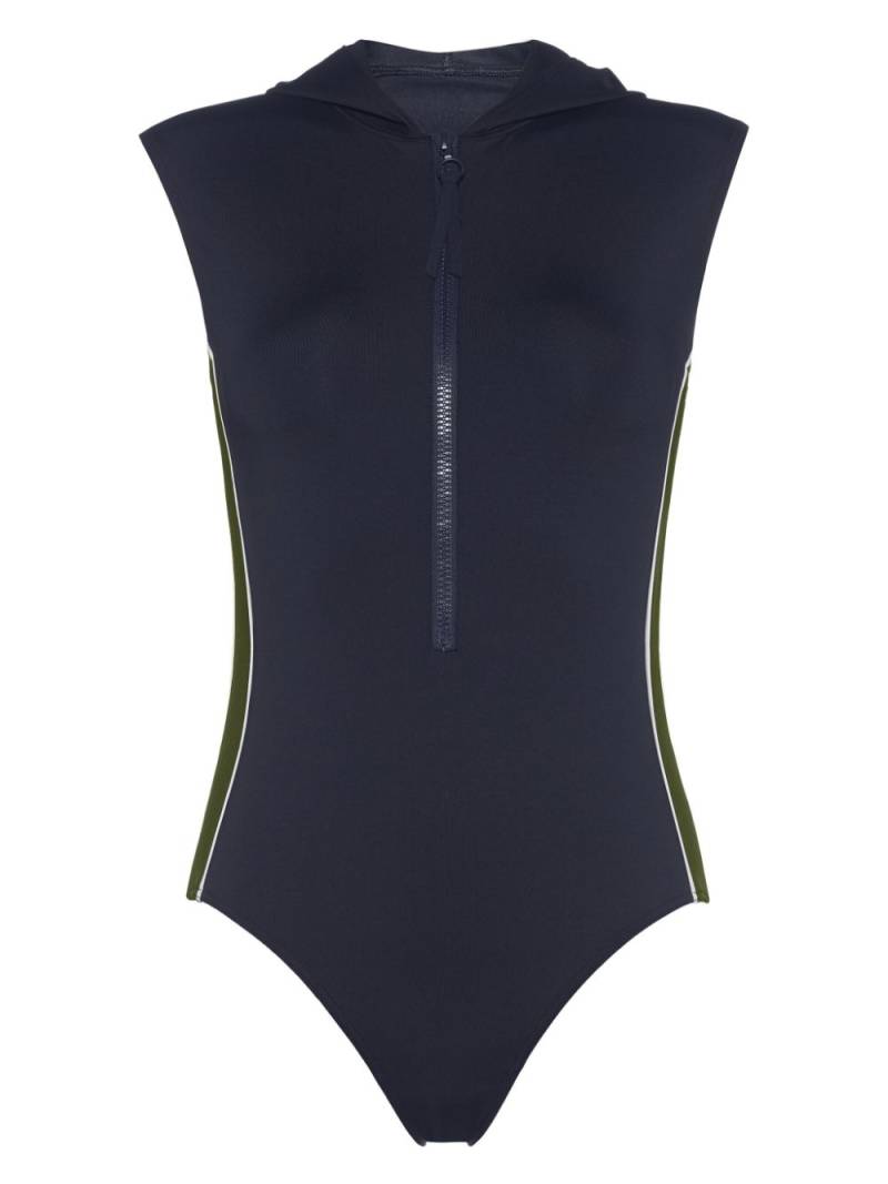 ERES Athlète zip-up swimsuit - Blue von ERES