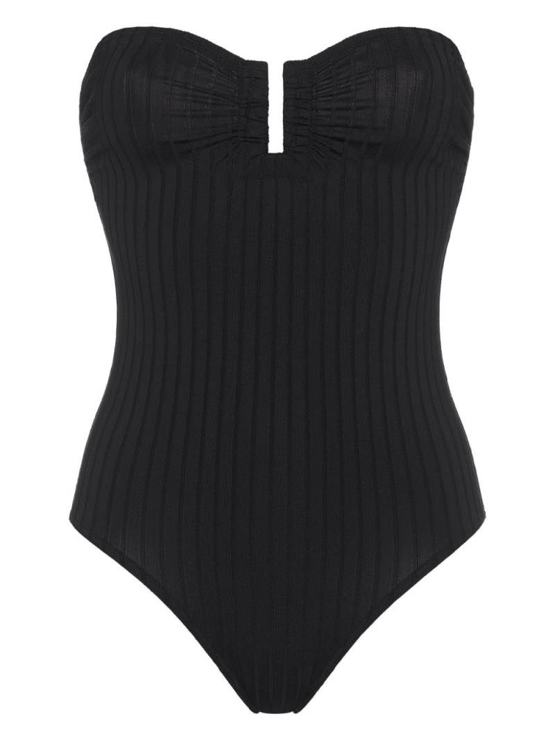 ERES Bossa Nova ribbed swimsuit - Black von ERES