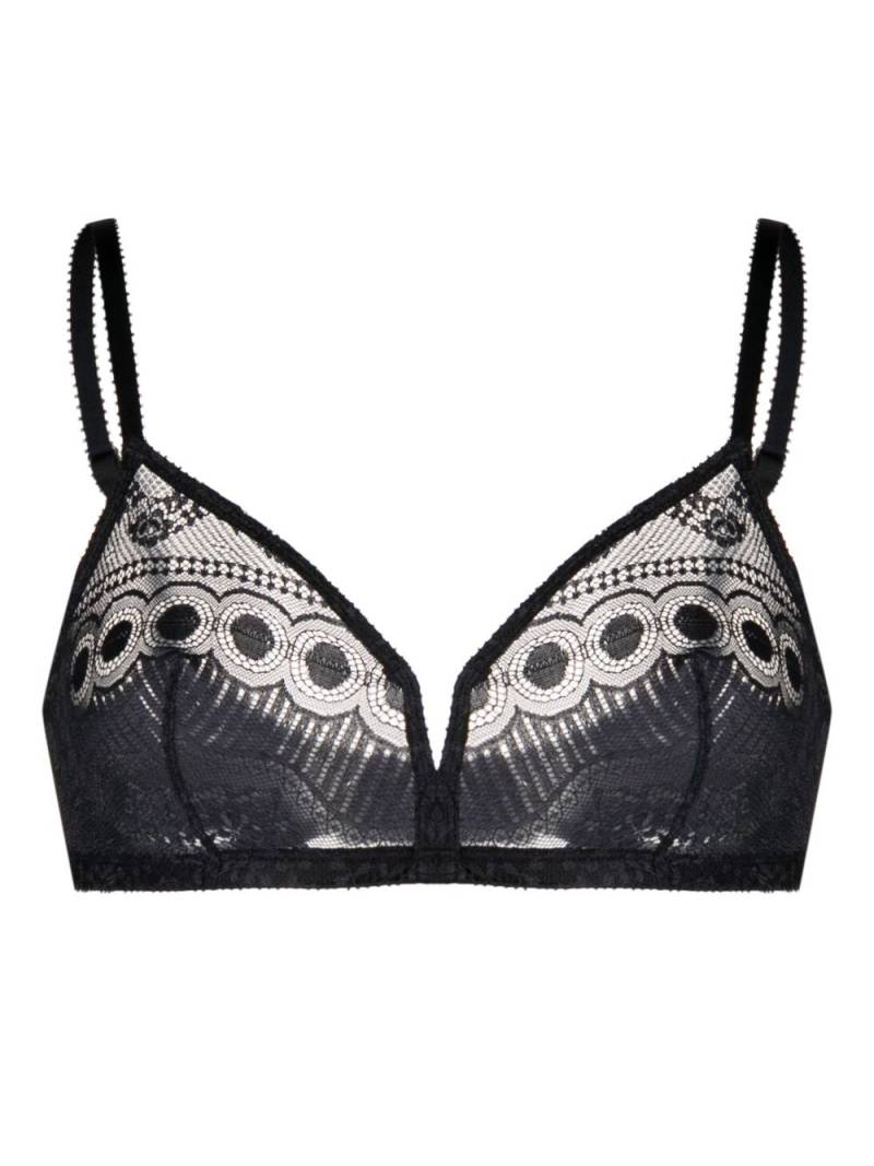 ERES Fragrance triangle bra - Blue von ERES