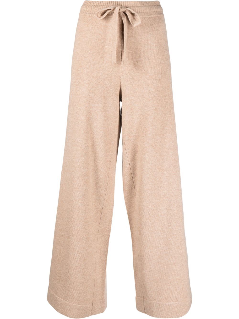 ERES Frederique wide-leg knitted trousers - Neutrals von ERES