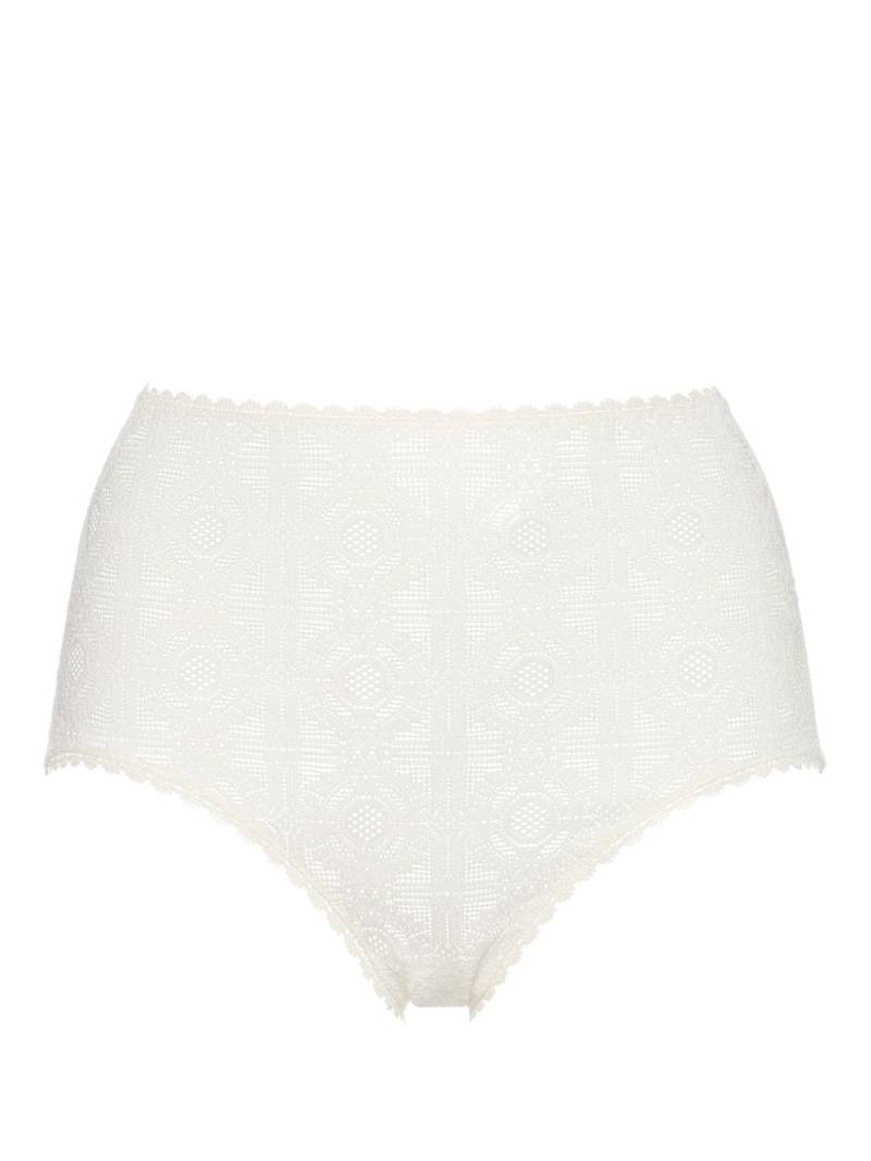 ERES Ganse high-waisted briefs - White von ERES