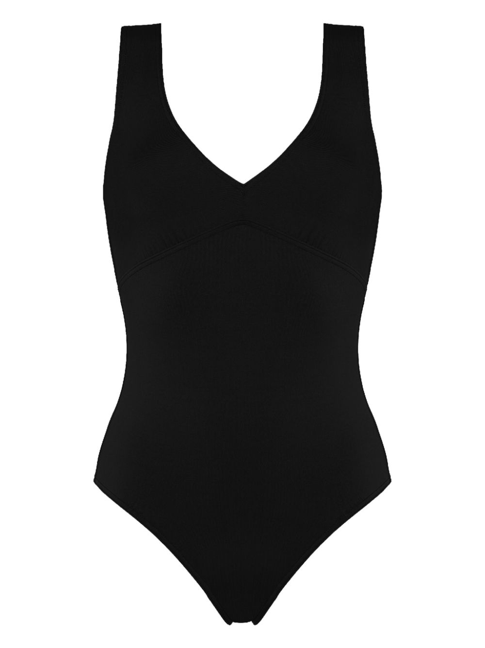 ERES Hold Up V-neck swimsuit - Black von ERES