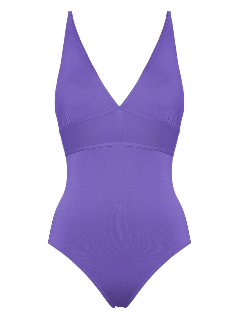 ERES Larcin V-neck swimsuit - Purple von ERES