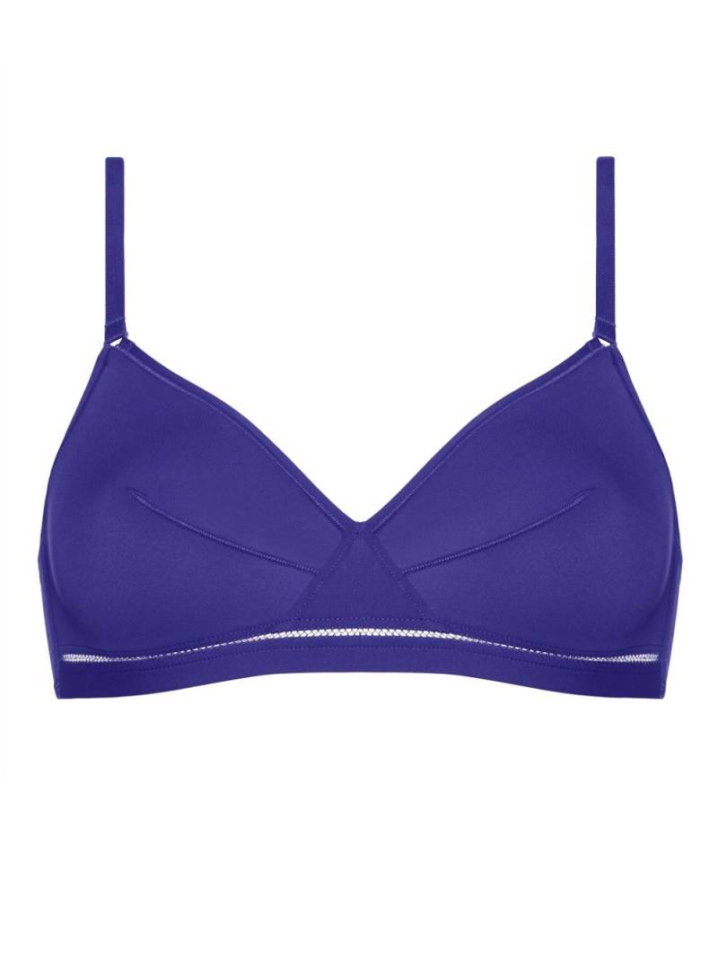 ERES Lydia Soyeuse wireless triangle bra - Blue von ERES