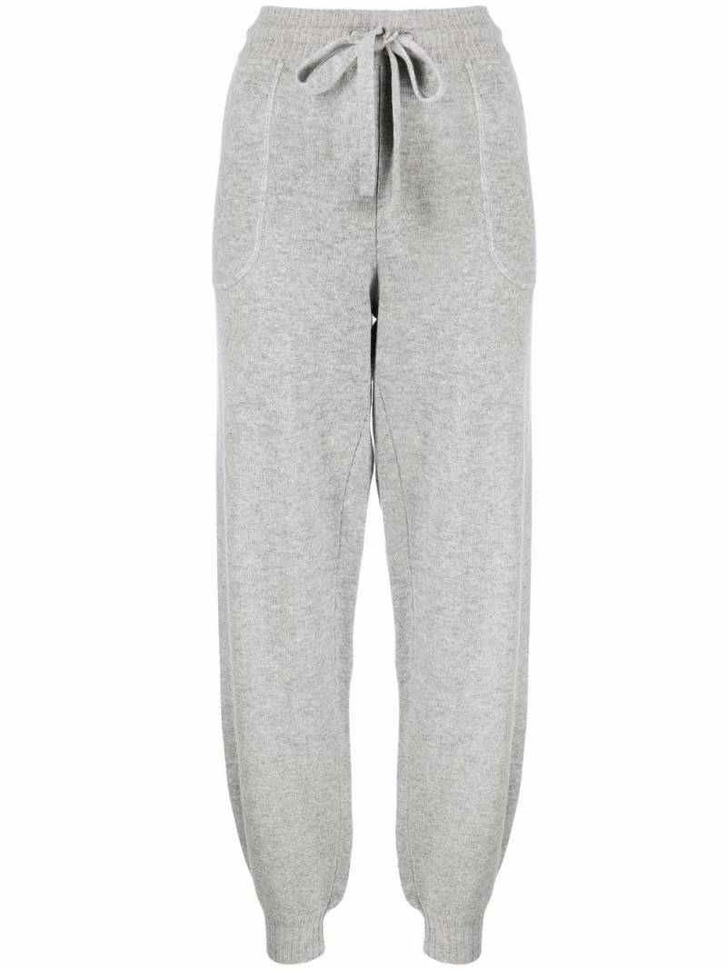 ERES Noa drawstring-waist knitted joggers - Grey von ERES