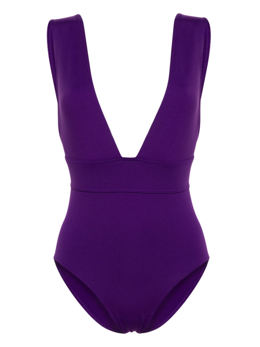 ERES Pigment V-neck swimsuit - Purple von ERES