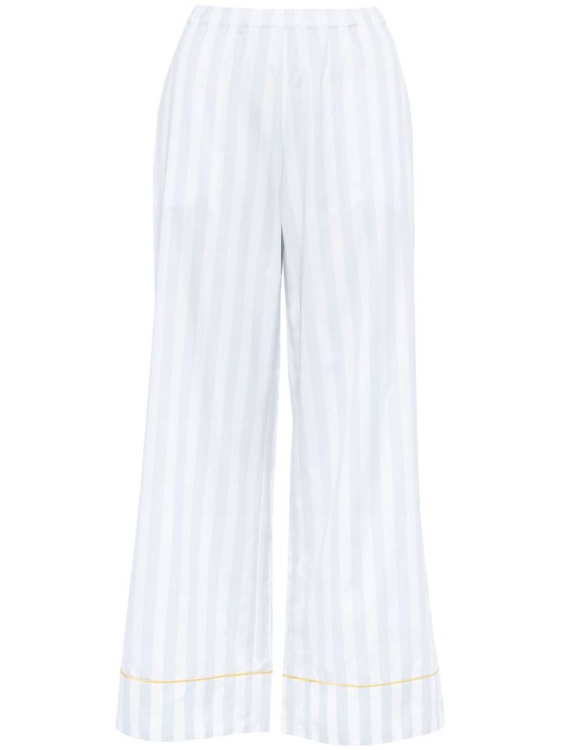 ERES Repos striped trousers - Blue von ERES