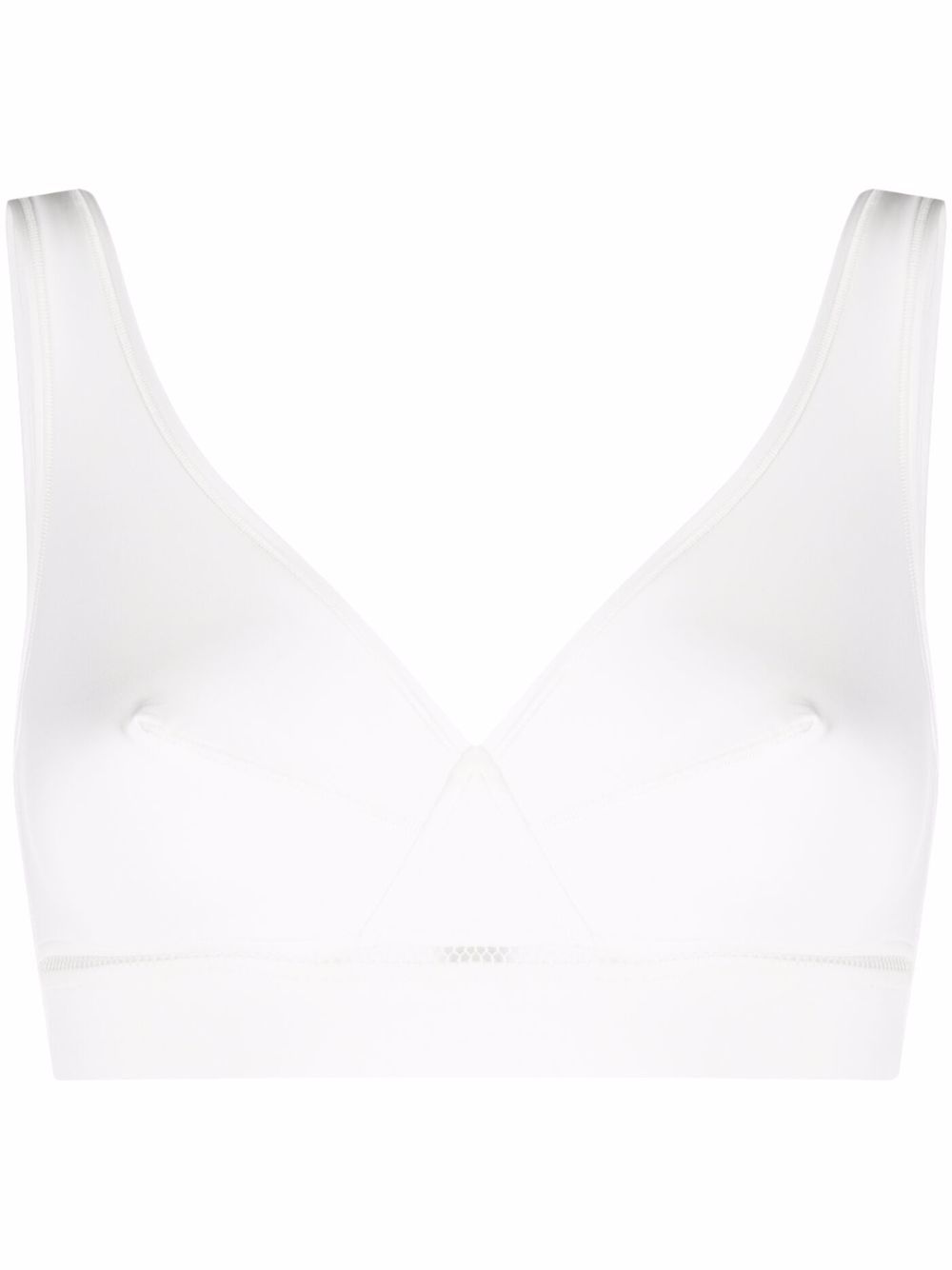 ERES Sasha wireless cropped bra - White von ERES