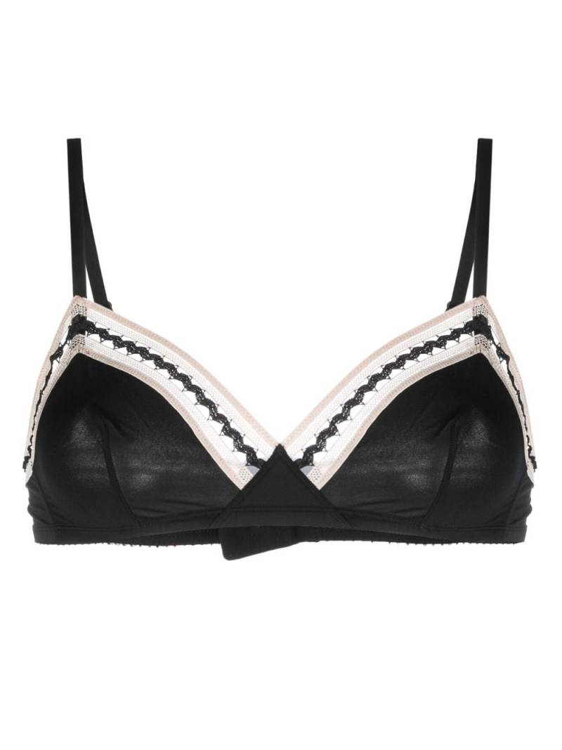 ERES Slalom triangle bra - Black von ERES