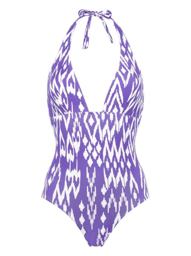 ERES Sunny halterneck swimsuit - Purple von ERES