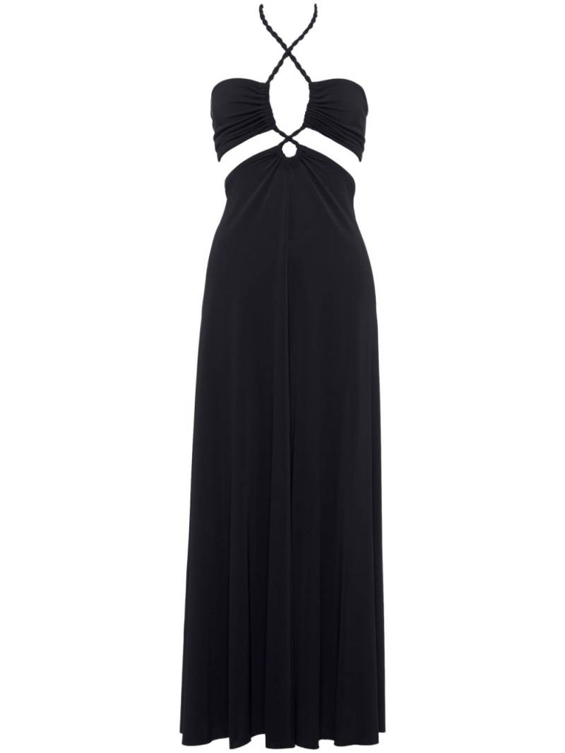 ERES Tina halterneck maxi dress - Black von ERES