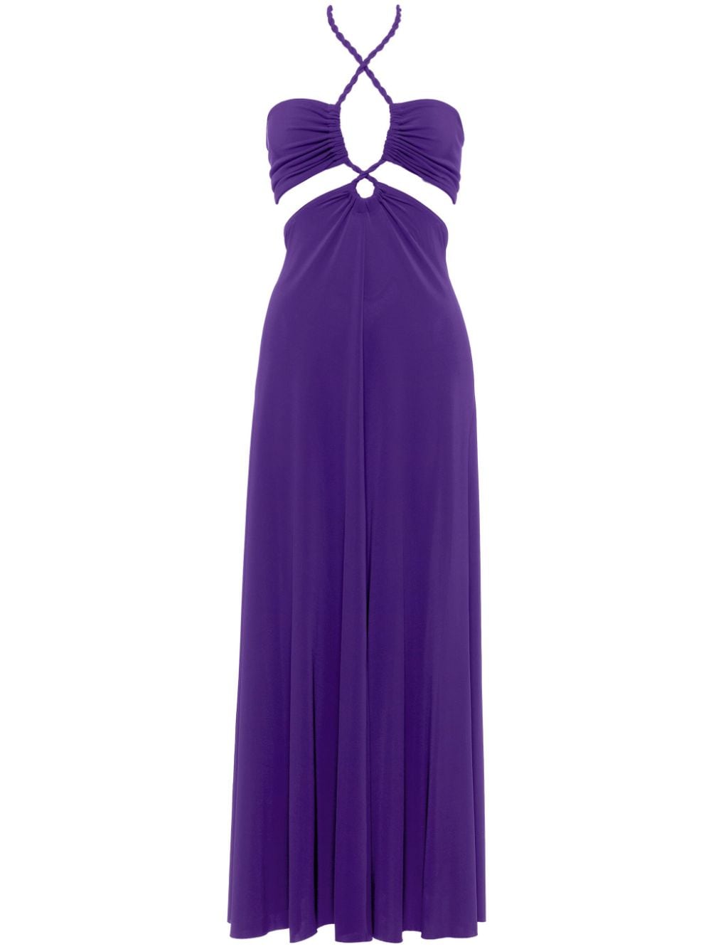 ERES Tina halterneck maxi dress - Purple von ERES