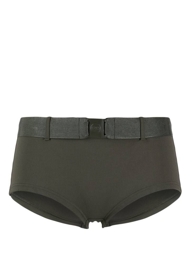 ERES belted-waist bikini bottoms - Green von ERES