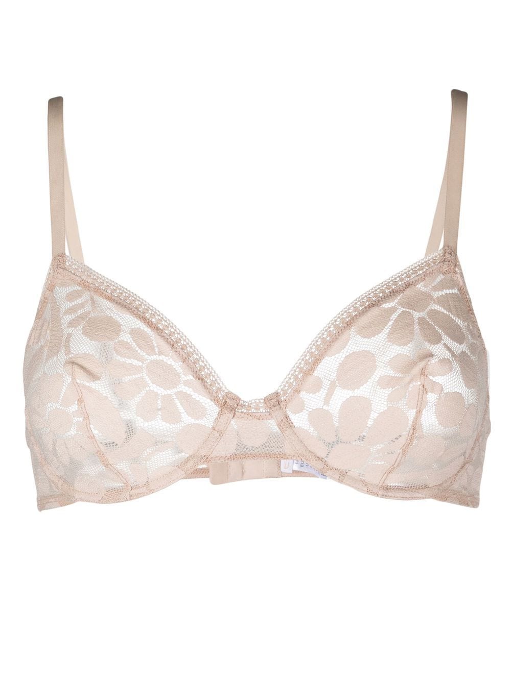 ERES floral-lace embroidered full-cup bra - Pink von ERES